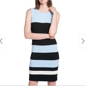 Tommy Hilfiger Colorblock Stripe Sleeveless Dress
